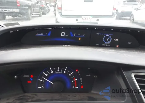 2013 Honda Civic Lx из США, поврежденный, VIN 2HGFG3B52DH516167